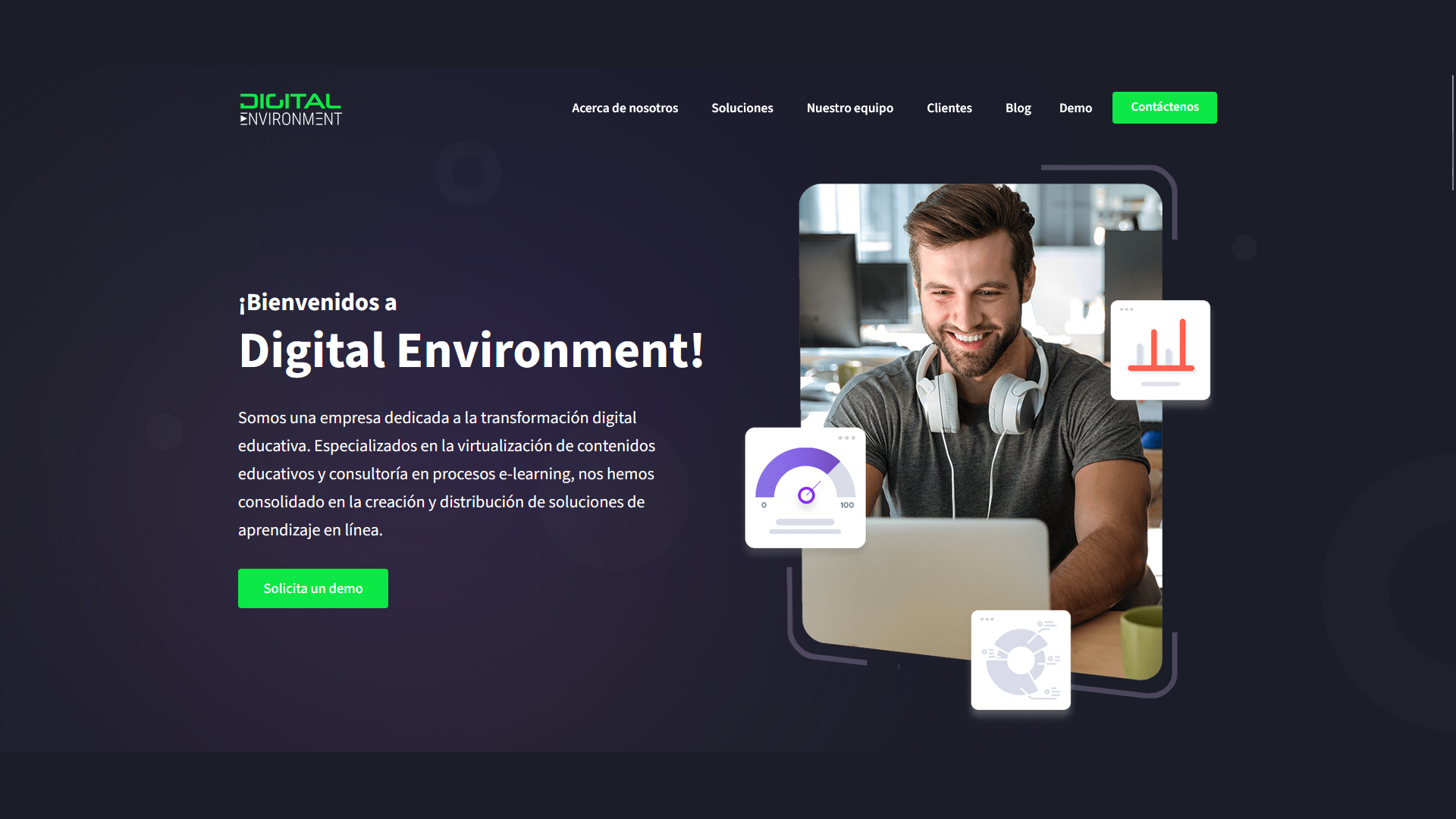 Digital Environment Website